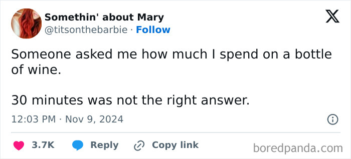 Next time they ask, they need to be a little bit more specific.