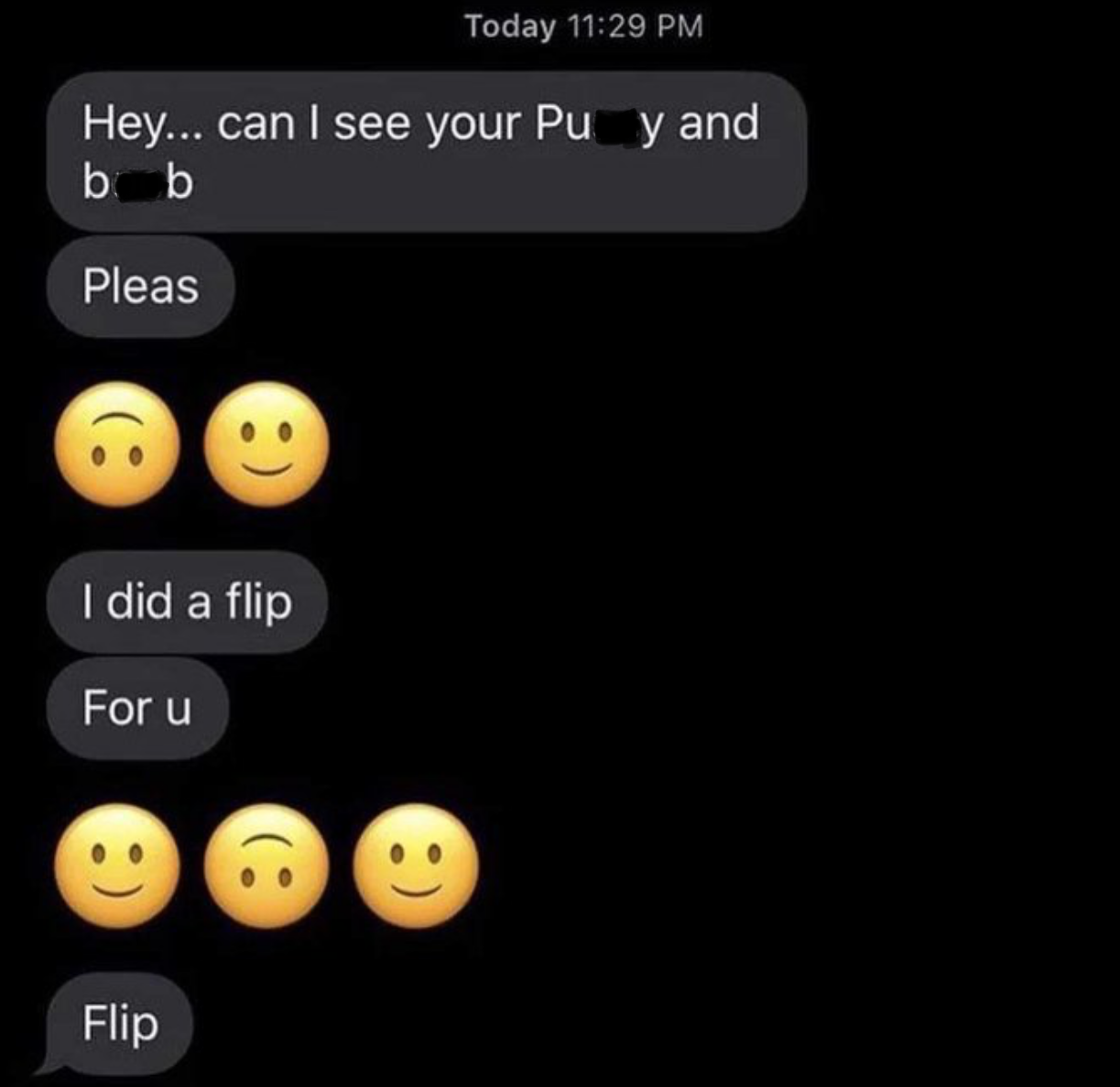 20. No words for Mr. Flip