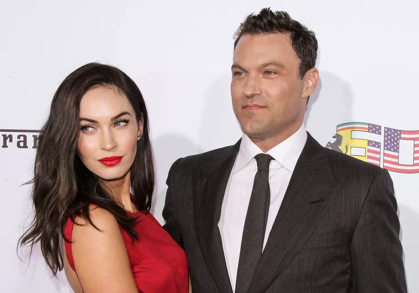 Here is Megan Fox and her ex-husband Brian Austin Green from when they were married.