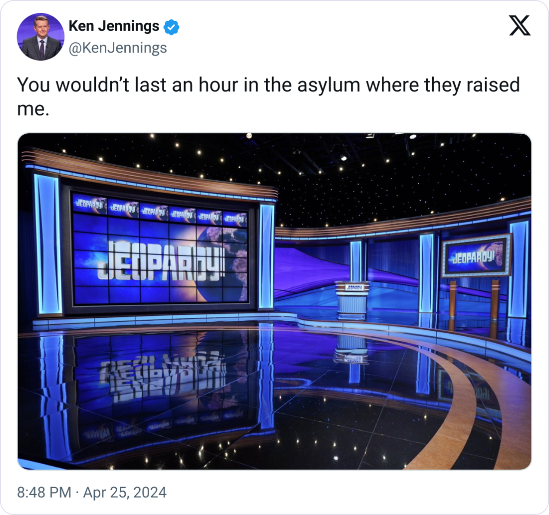 26. What's with this asylum?