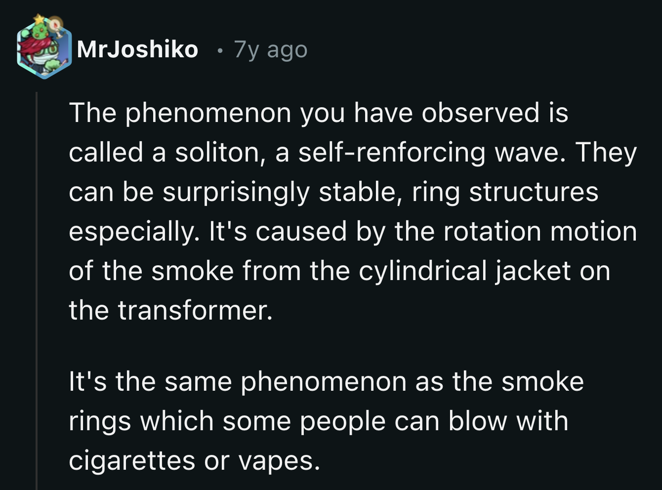 There is a simple explanation for these bizarre smoke rings that aren't related to any occult or alien practices.