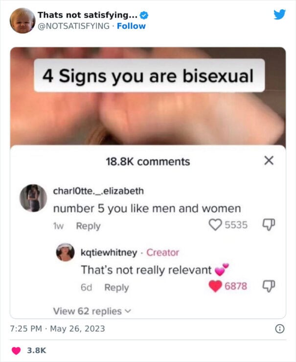 "Possibly the least important factor."