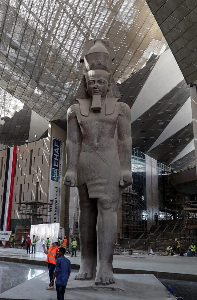 28. "Statue of Ramesses II – Grand Egyptian Museum – Giza, Egypt"