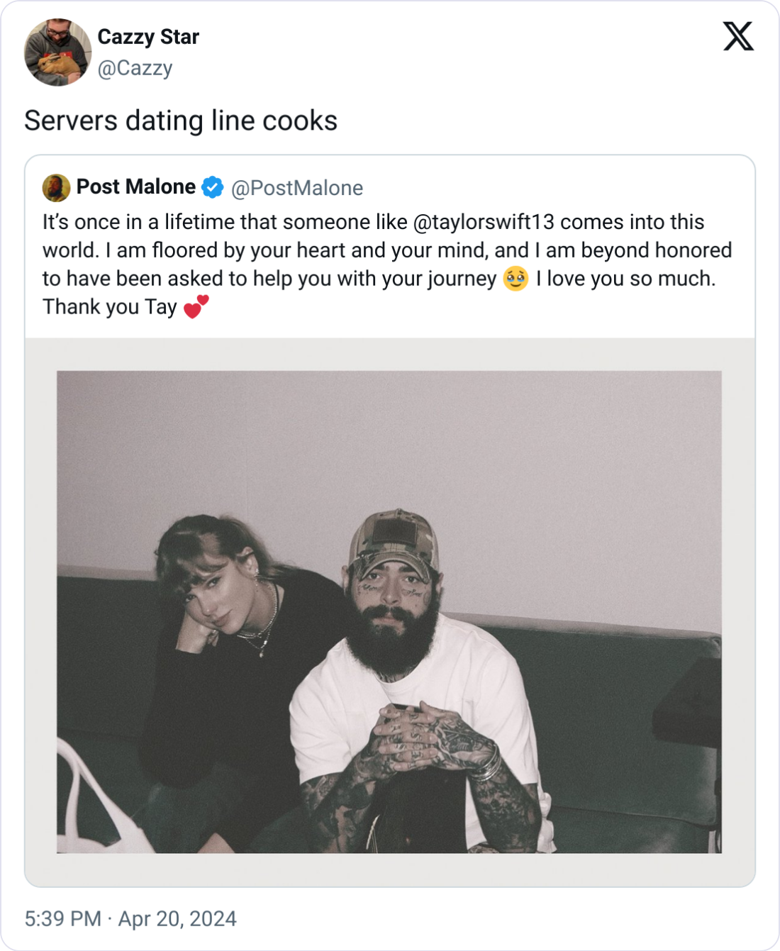 7. It only happens once in a lifetime