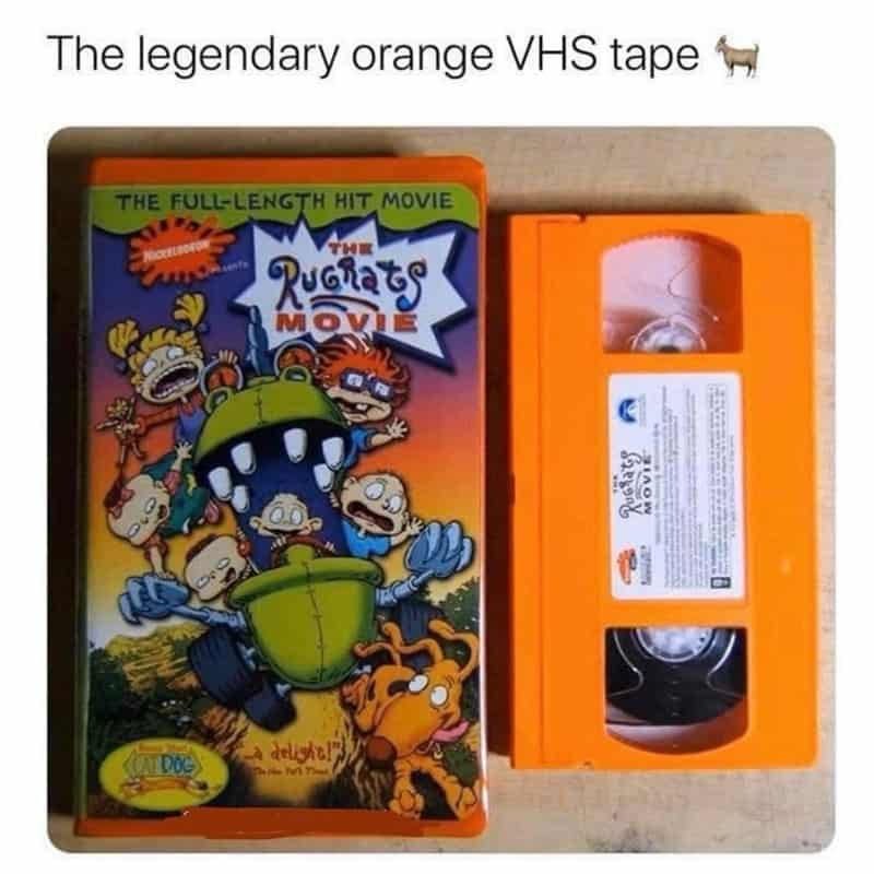 "A Nickelodeon VHS Tape "