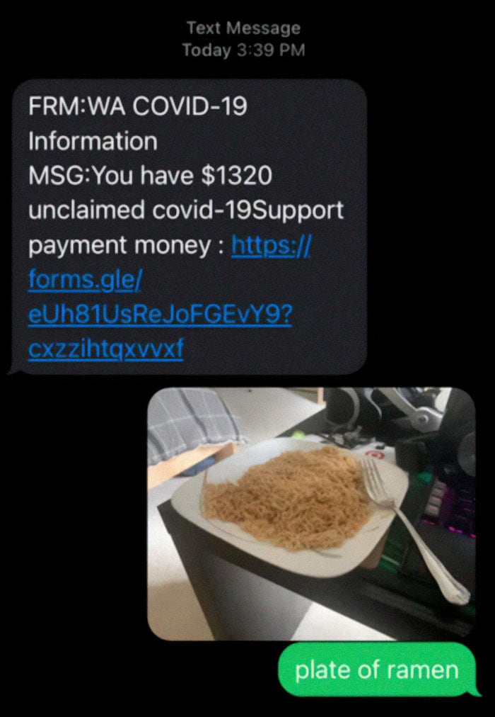 52. "The Person Who Made Sure The Scammer Was Well Fed"