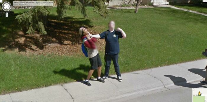 "My Friend And I On Google Maps, Circa 2013"