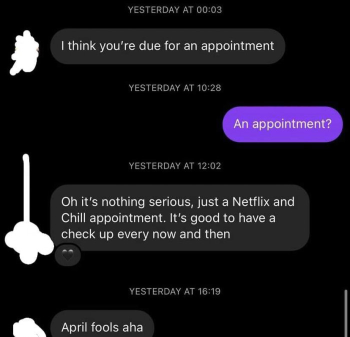 31. Why would you go out like that?