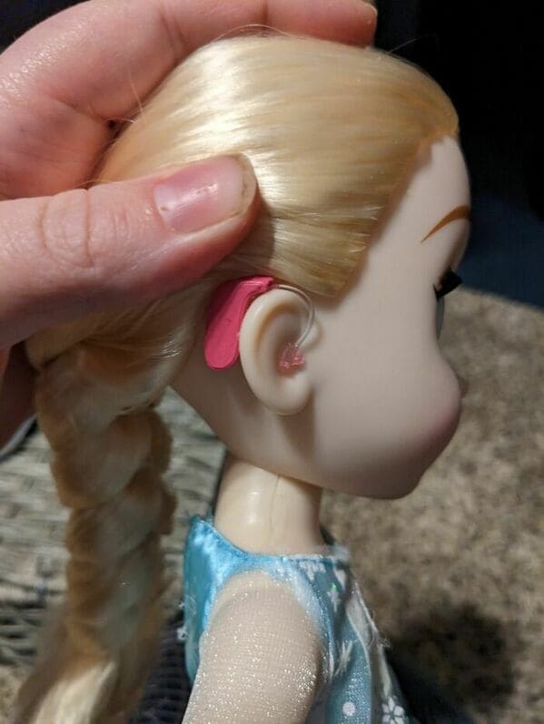 2. āWife And I (Mostly Her) Added Hearing Aids To Our Nieceās Gift. They Match Hersā