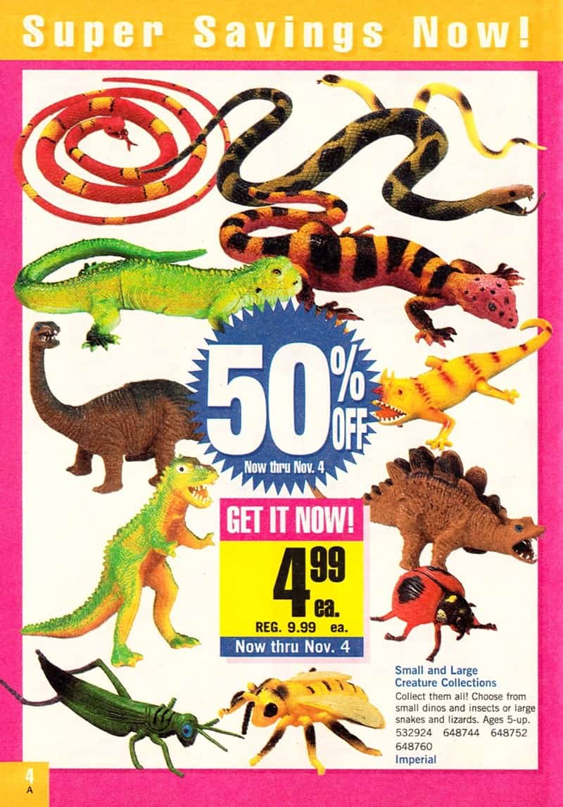 11. Small and large creature collection