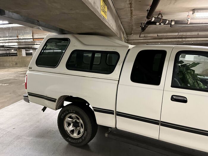 "My 6’ 3” Truck Fit Through a 6’ 3” Parking Garage with a Millimeter to Spare, and Never Touched"