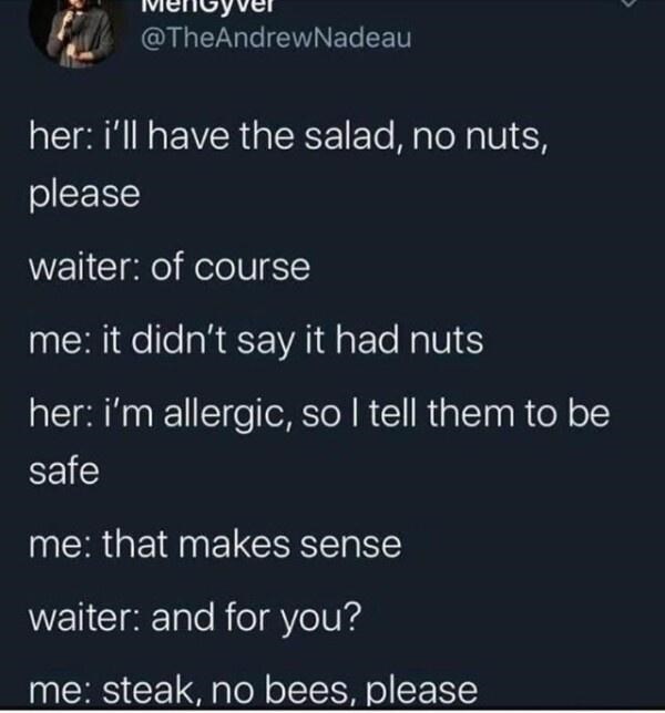 28. No bees, please.