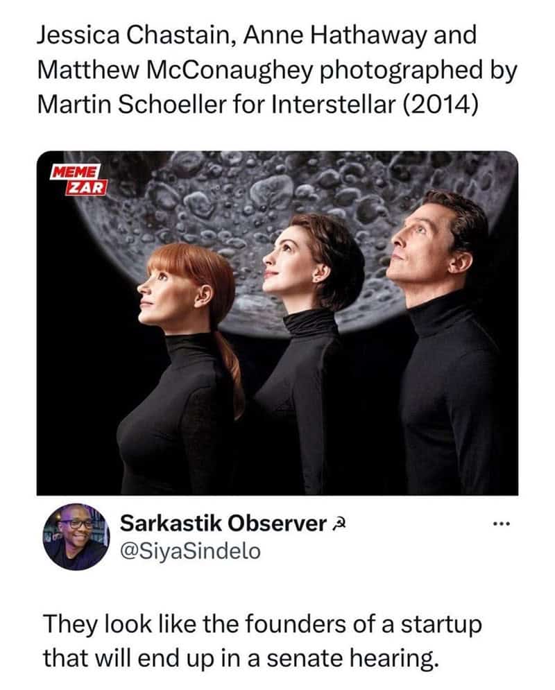 41. Founders of a startup