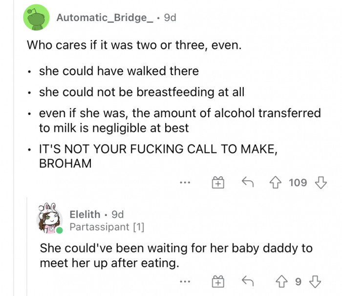 "It's not your f***ing call to make."