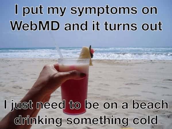 9. "Sometimes the cure is just THAT simple!"