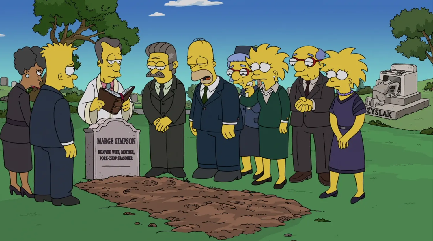 'The Simpsons' say goodbye to Marge