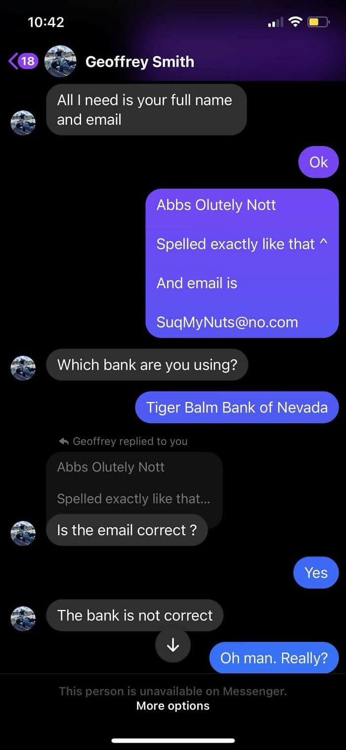 53. "Nice One Geoffrey"