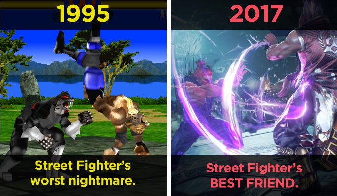 "Tekken vs. Tekken 7"