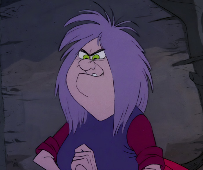 8. Madam Mim (The Sword in the Stone)