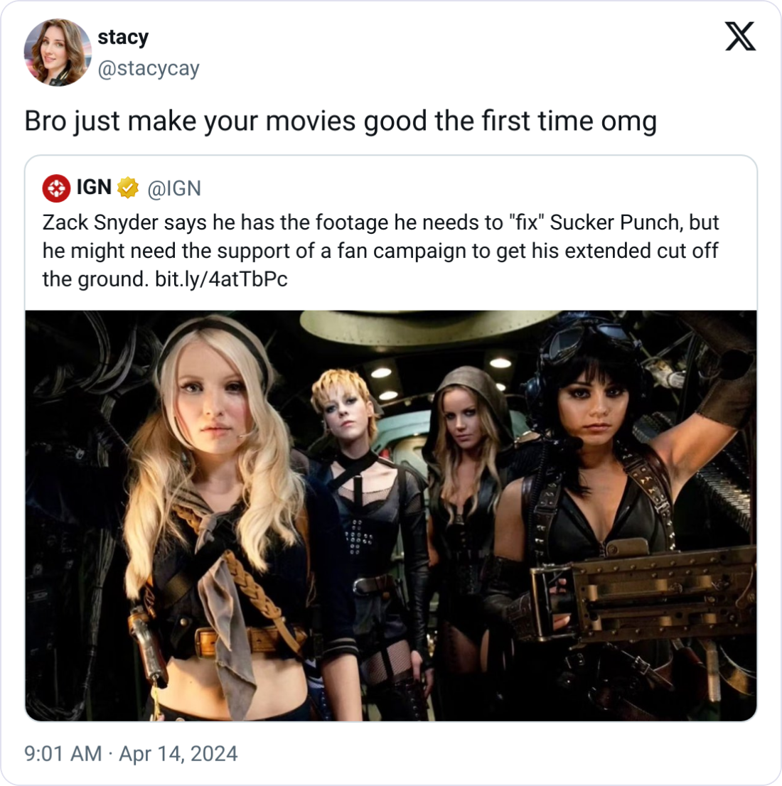 9. The year is 2052, and the world is drowning in Snyder cuts.