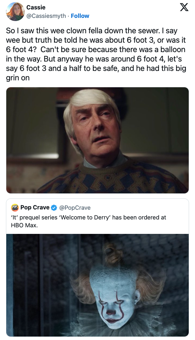 The specifics here are actually too funny.