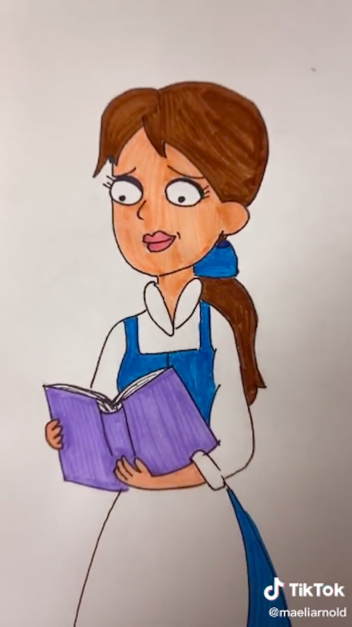 "Belle as Solar Opposites"