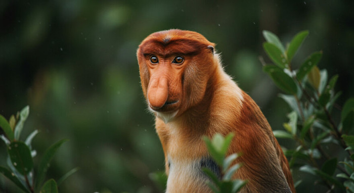9. Proboscis Monkey
