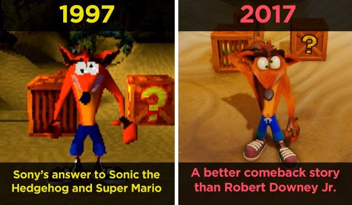 "Crash Bandicoot vs. N. Sane Trilogy"
