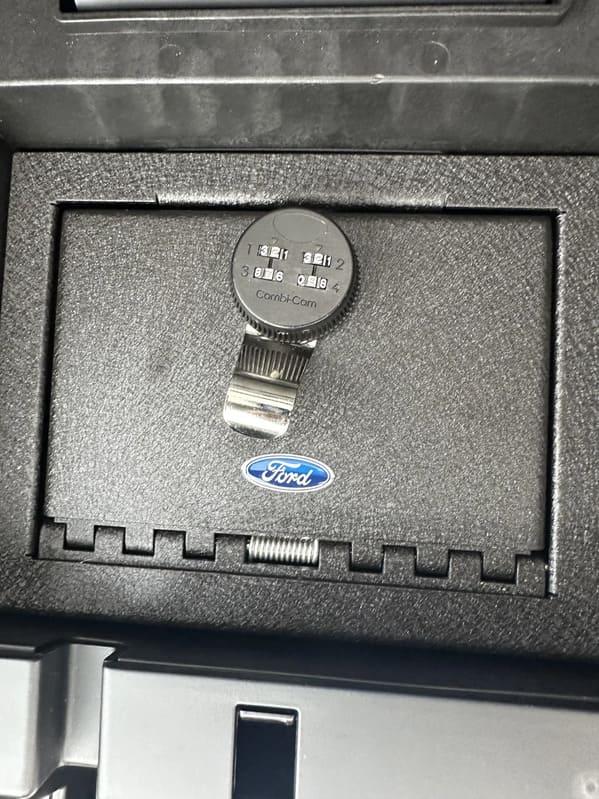 32. “Bought a used car a couple of days ago and opened the center console for the first time this afternoon. Not even a hint at the code anywhere I could find.”