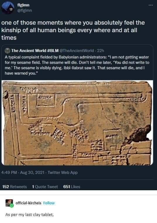 17. Ancient customer service complaints: still relatable after 3000 years