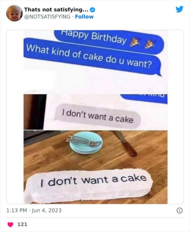 "Well played, sir. "