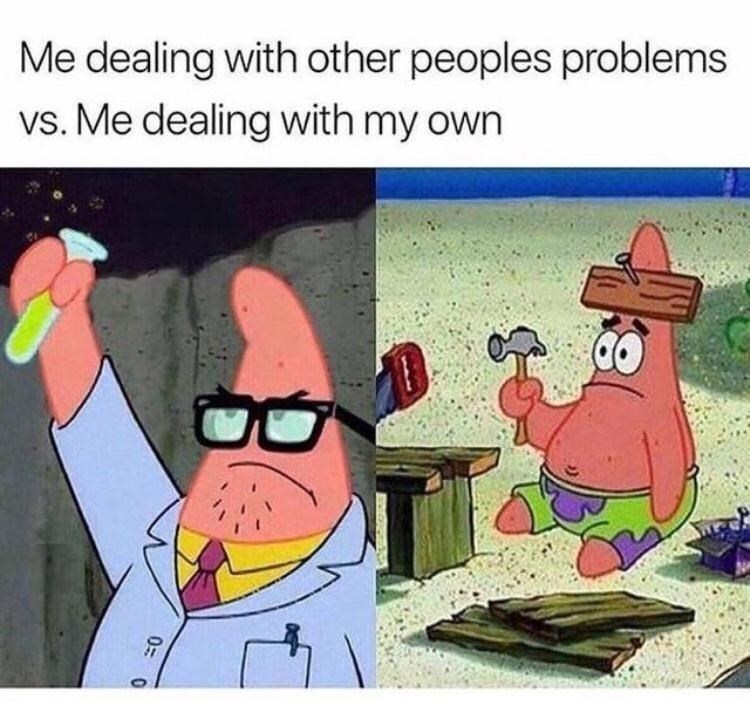 45. I don't approach it with as much zeal