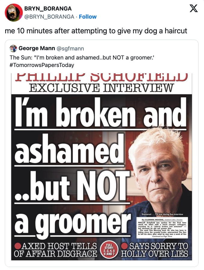 If you've ever tried to cut your dog's hair, then you know this is true.