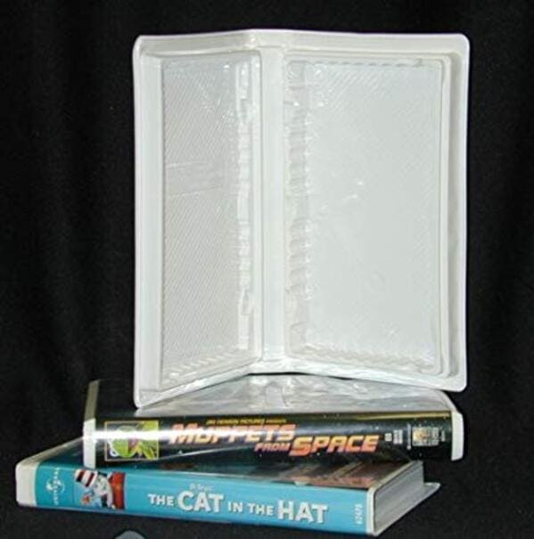 2. "The feeling of these thick VHS tape cases were only felt by old people who had VCRs. "