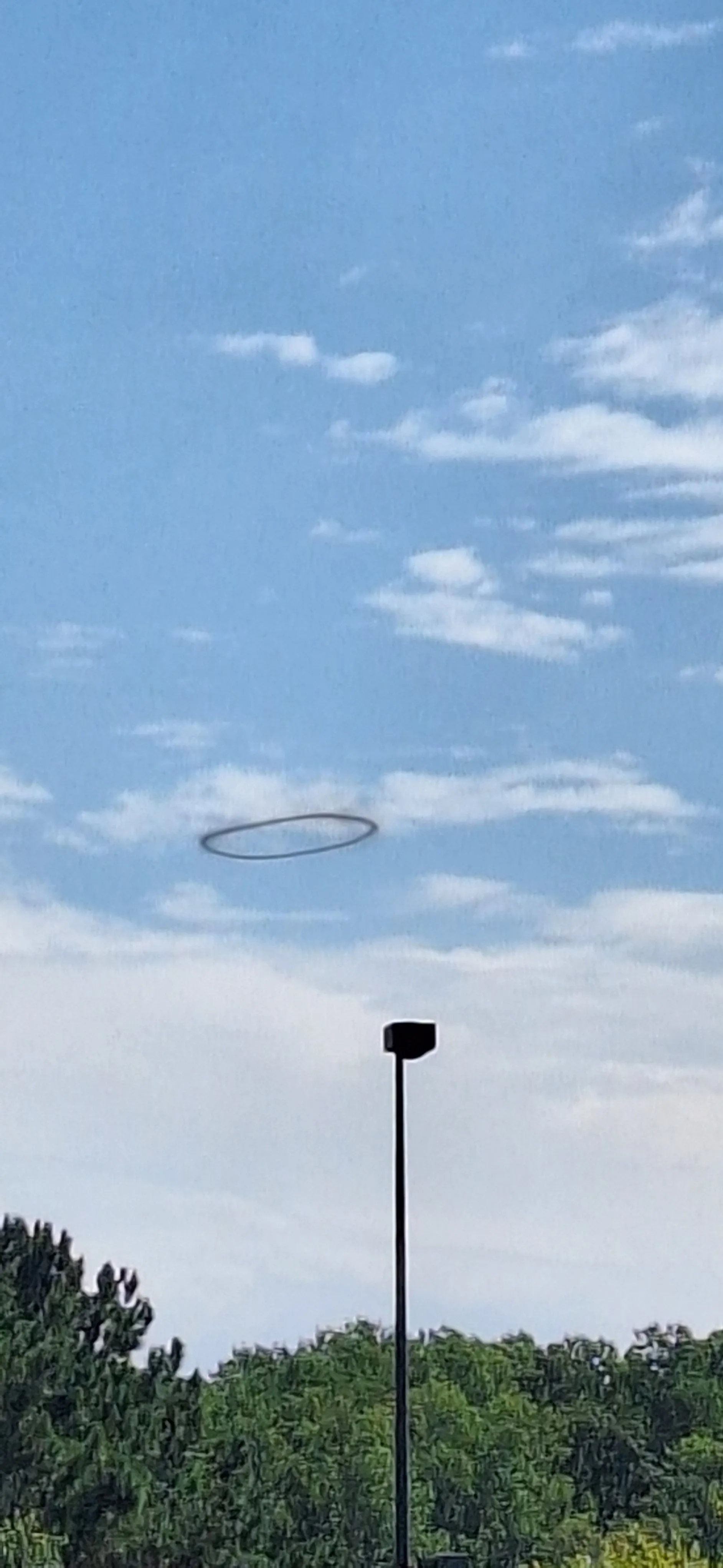 It did look like the entry or exit point of a portal.
