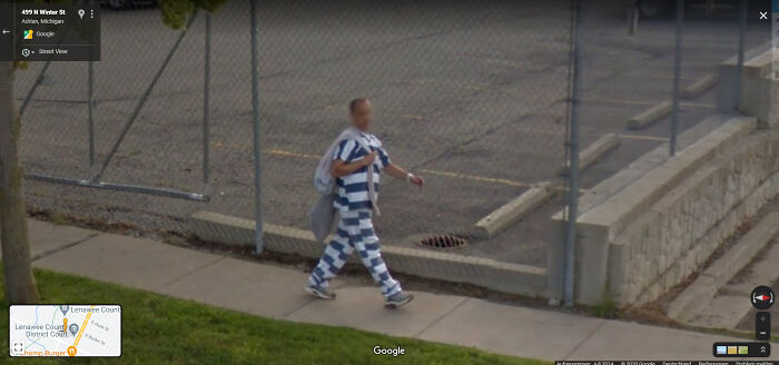 "Escaped Prisoner Found Near A Jail!"