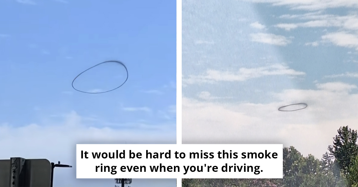 Ominous Black Smoke Ring Over Virginia Sky Captures Local Attention — Blown Transformer Or Wild Conspiracy