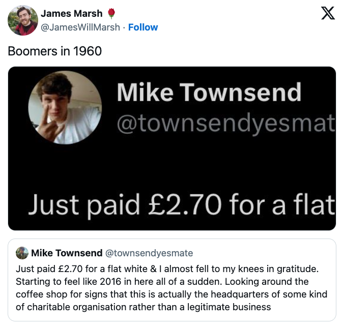 Then look at us now—struggling.