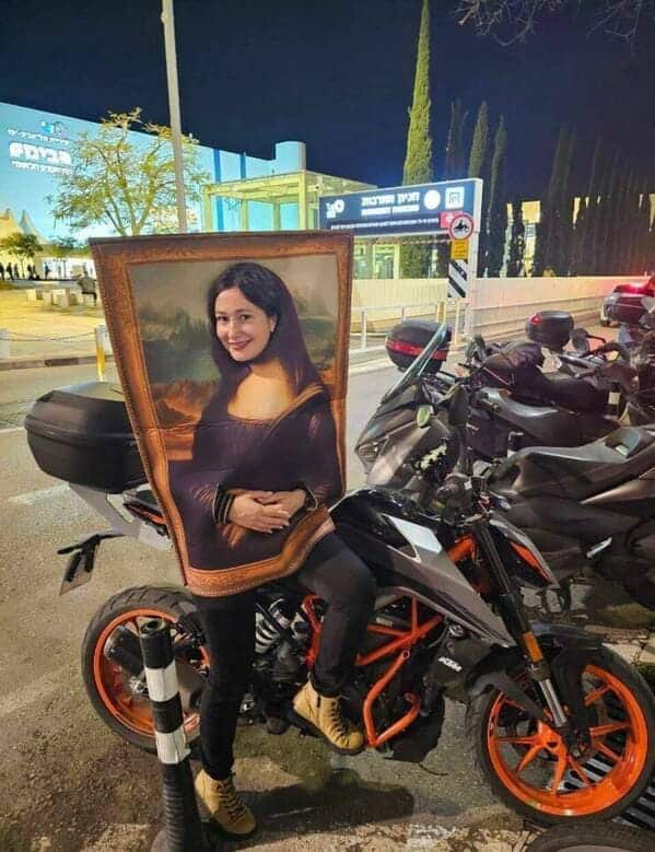 37. The hand looks real