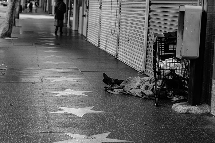 Walk of fame in Los Angeles.