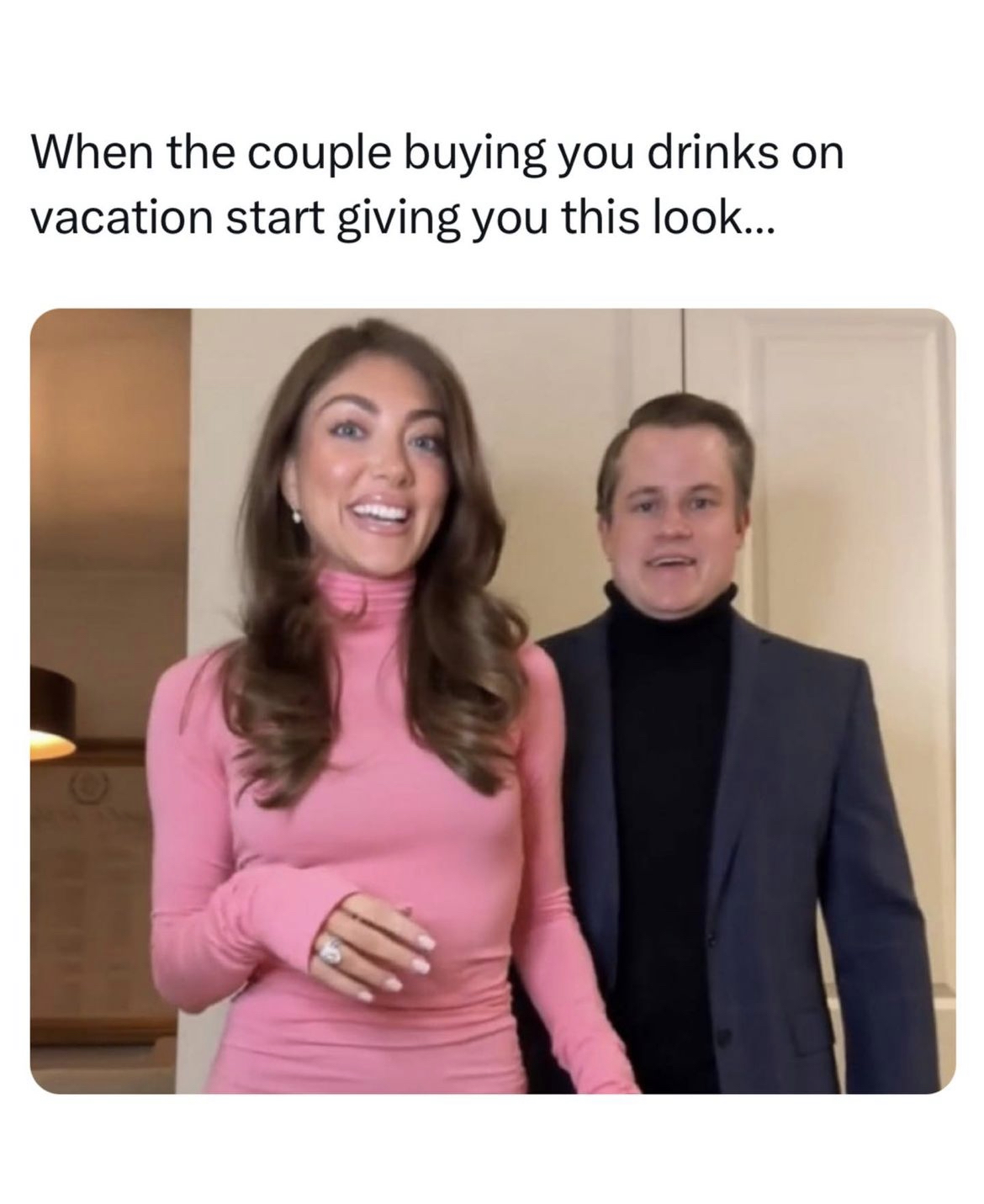 That moment when the 'free drinks' come with more strings attached than a puppet show.