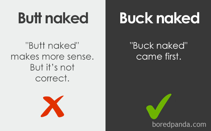 16. Buck naked