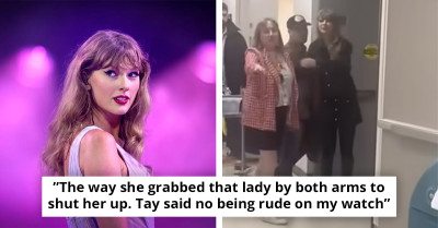Taylor Swift Saves The Day By Defusing Escalating Standoff Between Fan And Team Member