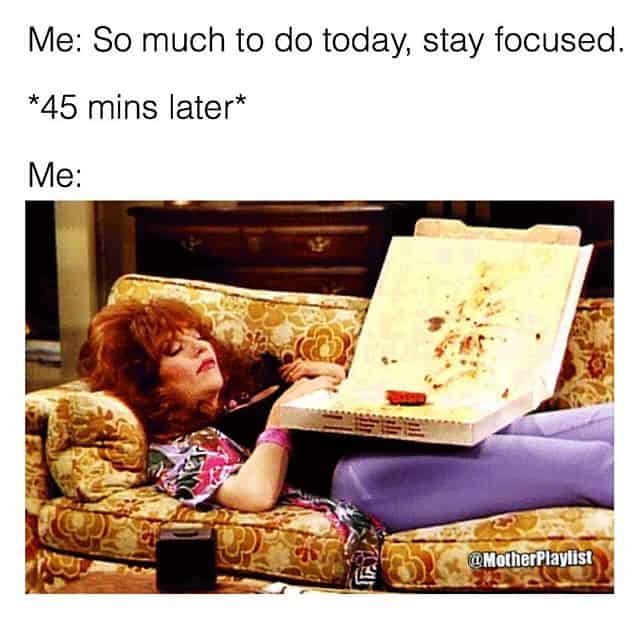 3. The body needs rest after all