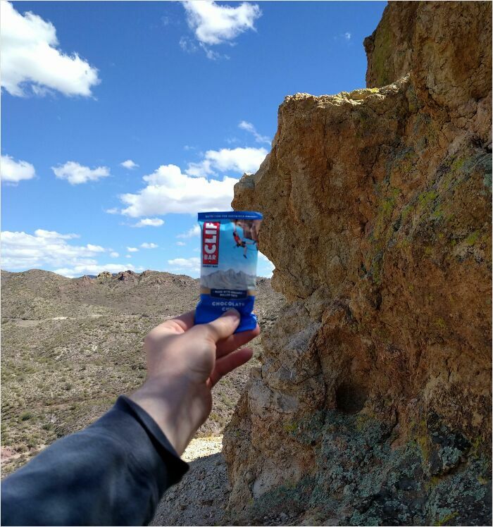 "Found the Cliff This Clif Bar Came From"