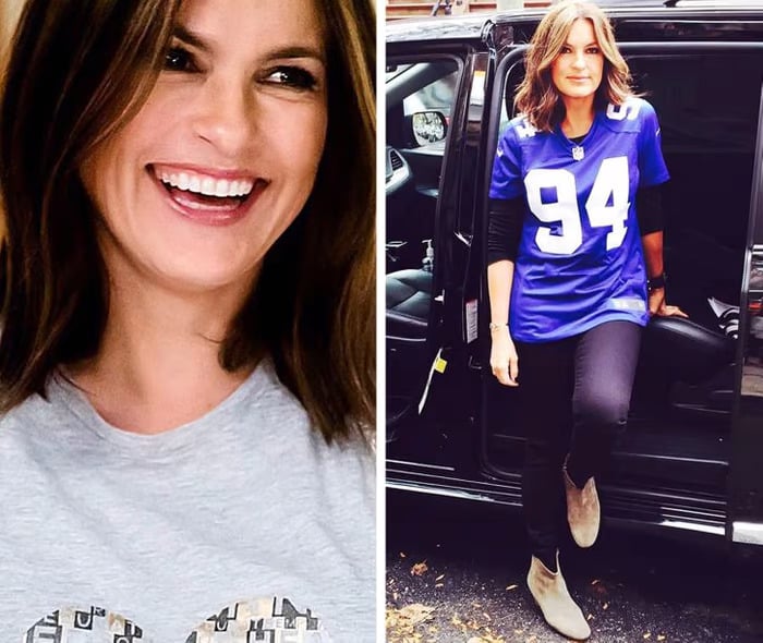 1. Mariska Hargitay, 56