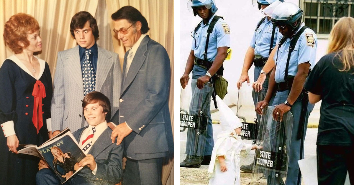30+ Outrageous Old-School Parenting Photos That Would Be Scandalous Today