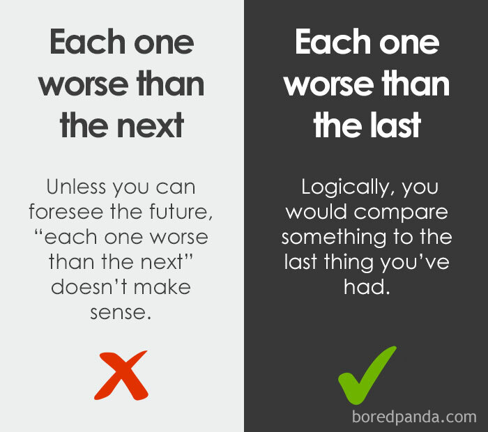 18. Each one worse than the last