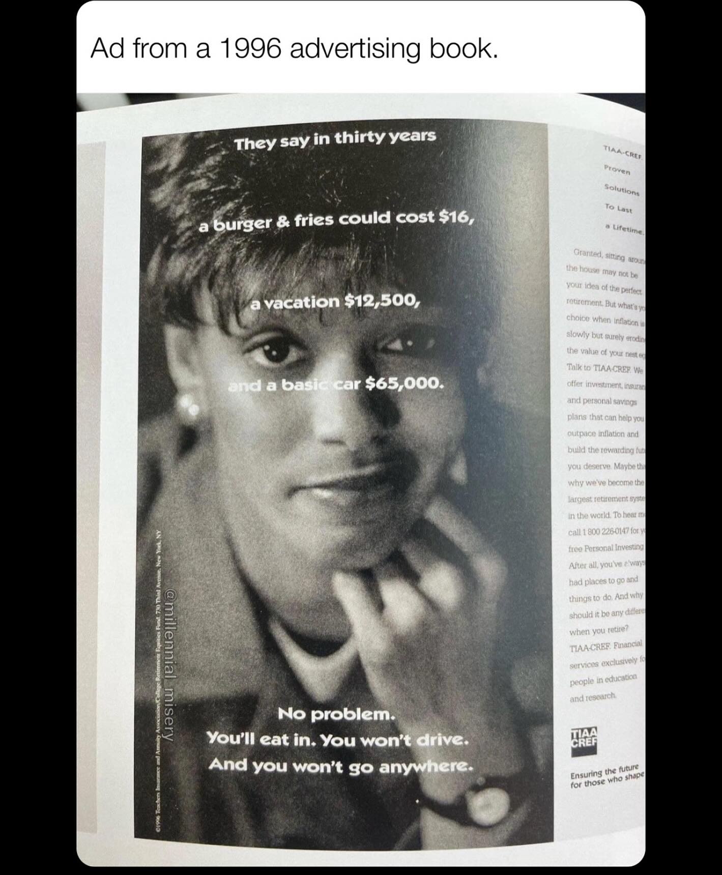 Magazine advertisement from 1996