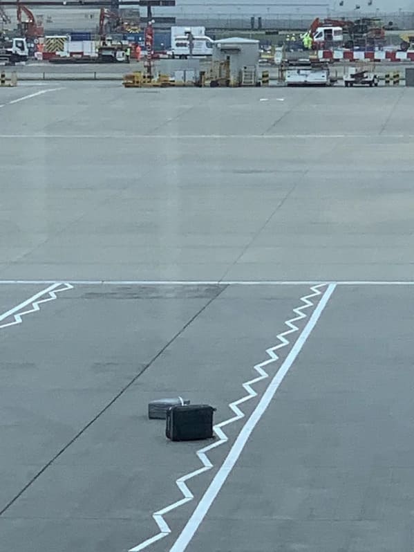 12. “Hmmm, wonder if I need new clothes when I get there… that’s my case”